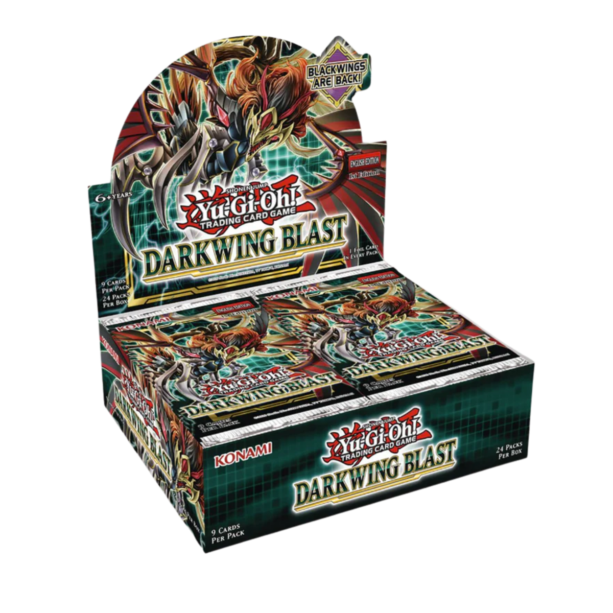 YU-GI-OH! TCG DARKWING BLAST 1ST EDITION BOOSTER BOX